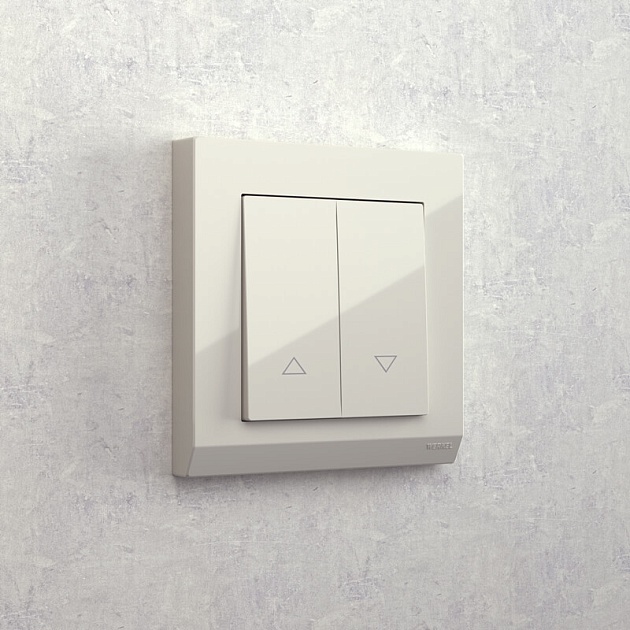 Выключатель жалюзи Werkel слоновая кость W1124503 4690389155642 изображение 3 Выключатель жалюзи Werkel слоновая кость W1124503 4690389155642 Фото № 3