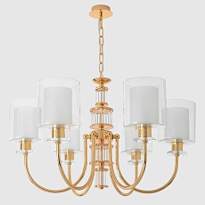 Подвесная люстра Crystal Lux ELENA SP6 GOLD 4