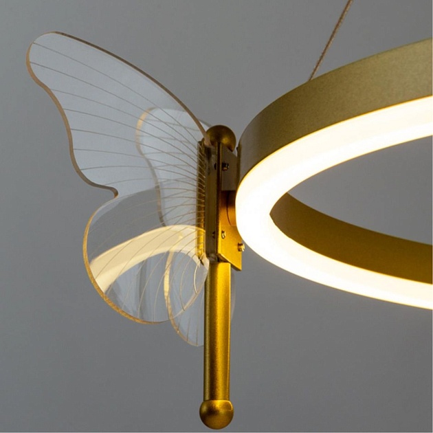 Подвесная светодиодная люстра Arte Lamp Darcy A2187LM-1GO Фото № 3