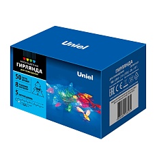 Светодиодная гирлянда Uniel Шишки-1 220V разноцветный ULD-S0500-050/DTA Multi IP20 Pine Cones-1 UL-00007194 4