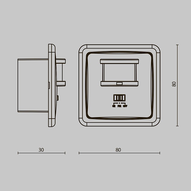 Датчик движения Maytoni Technical SI-02 Фото № 3