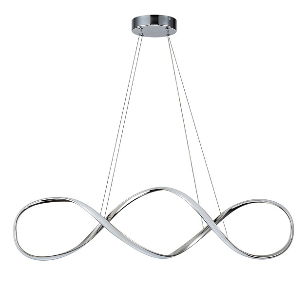 Подвесной светодиодный светильник Escada Knot 10236/1LED Chrome изображение 1 Подвесной светодиодный светильник Escada Knot 10236/1LED Chrome Фото № 1