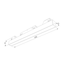 Трековый светодиодный светильник Elektrostandard Slim Magnetic 85002/01 a057190 1