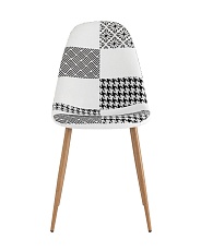 Кухонный стул Stool Group Валенсия SN пэчворк черно-белый OS-001P patchwork bw 1