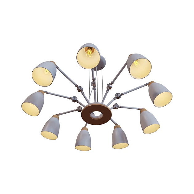 Подвесная люстра Loft IT Watchman Loft4402/9Wh изображение 4 Подвесная люстра Loft IT Watchman Loft4402/9Wh Фото № 4