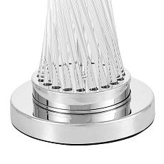 Настольная лампа Lumina Deco Villanova LDT 302 CHR+WT 3