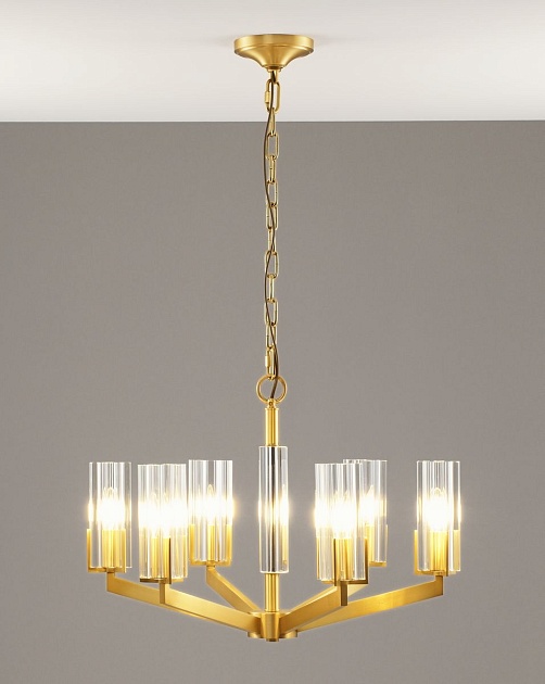 Подвесная люстра Moderli Brass V11074-6P изображение 6 Подвесная люстра Moderli Brass V11074-6P Фото № 6