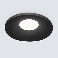 Встраиваемый светодиодный светильник Elektrostandard 15270/LED черный a056025