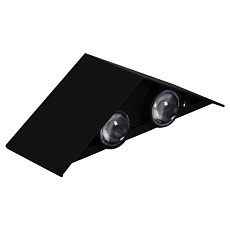 Уличный настенный светодиодный светильник Reluce 86856-9.2-001KT LED4W BK 1