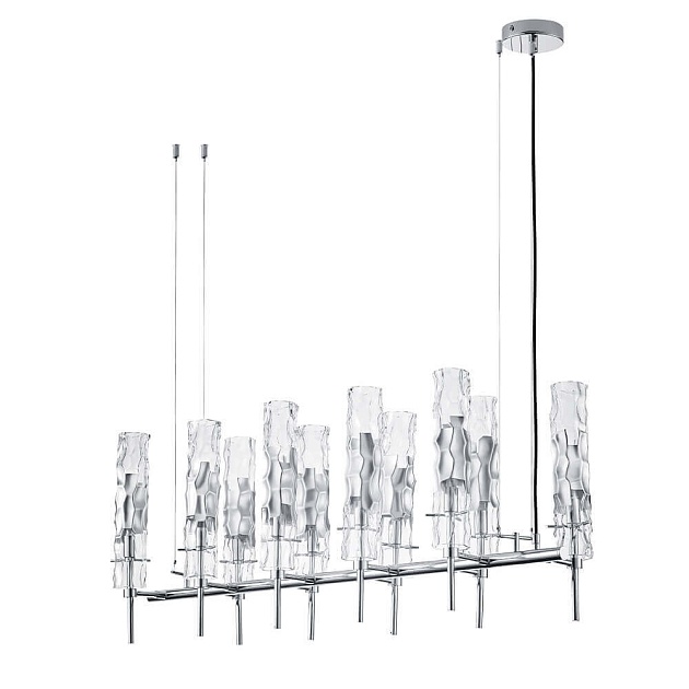 Подвесная люстра Crystal Lux Primavera SP10 Chrome Фото № 3