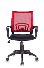 Офисное кресло Бюрократ CH-695N/R/TW-11 спинка сетка красный TW-35N сиденье черный TW-11 1