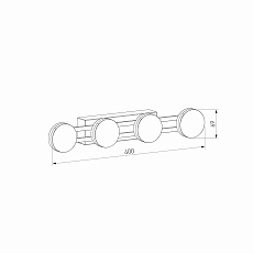 Бра Eurosvet Tapioca 90332/4 1