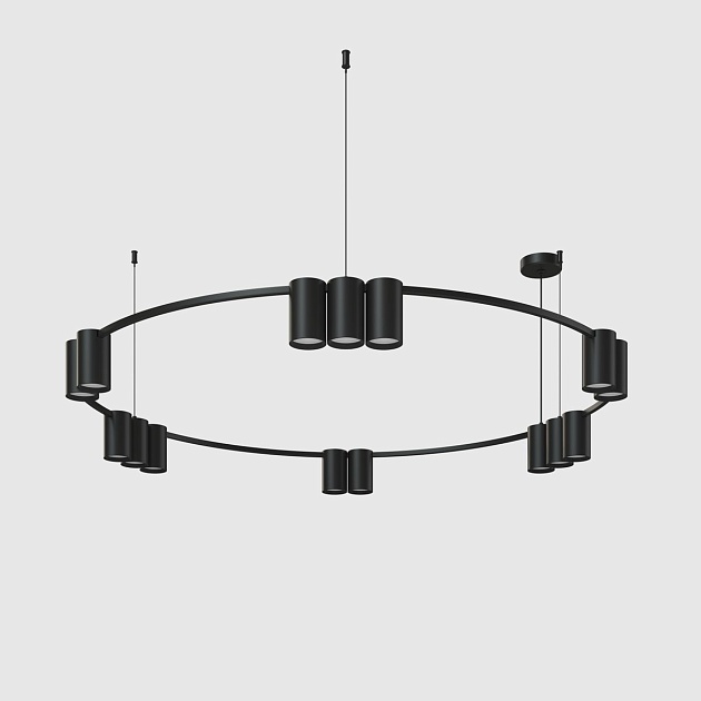 Подвесная люстра Denkirs Orbit DK4067-BK Фото № 3