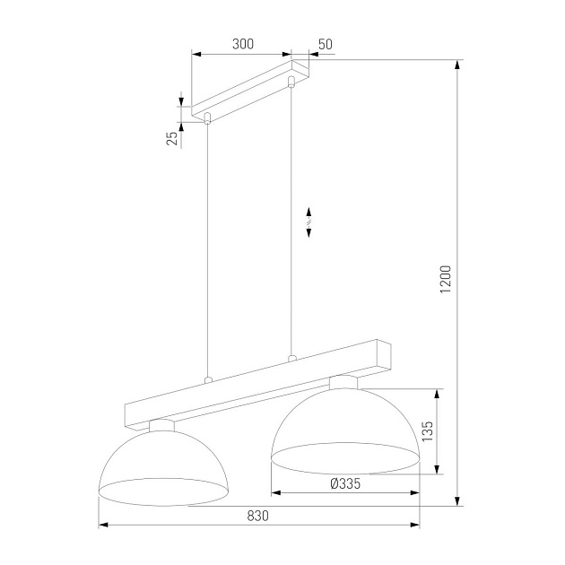 Подвесной светильник TK Lighting 4507 Oslo Фото № 3