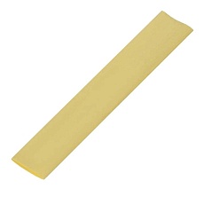 Трубка термоусадочная General GHS-40-20-Y, 40/20мм, Желтая, 1м