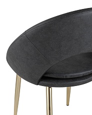 Кухонный стул Stool Group Кензи экокожа темно-серый KENZIE PU GREY 5