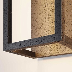 Уличный настенный светильник Maytoni Outdoor Frame O527WL-L12B3K 2
