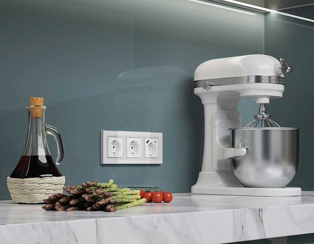 Лицевая панель розетки AMBRELLA VOLT AP1070 Фото № 2