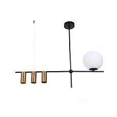 Подвесной светильник Lumina Deco Drino LDP 6042-4 BK+MD 2