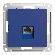 Розетка компьютерная RJ45 Systeme Electric AtlasDesign кат. 5Е аквамарин ATN001183 1