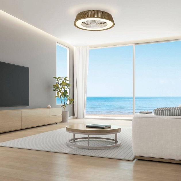 Потолочная светодиодная люстра-вентилятор Mantra POLINESIA 8227 изображение 4 Потолочная светодиодная люстра-вентилятор Mantra POLINESIA 8227 Фото № 4