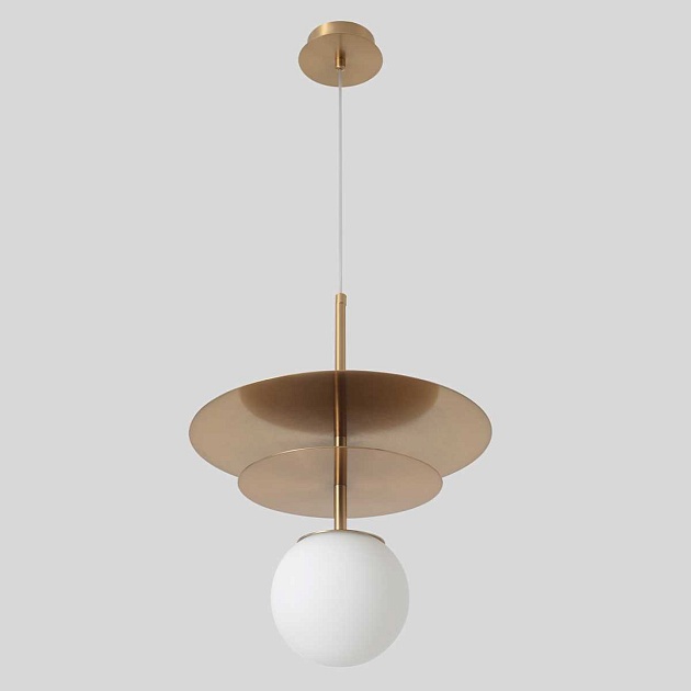 Подвесной светильник Crystal Lux UVA SP1.2 BRASS изображение 6 Подвесной светильник Crystal Lux UVA SP1.2 BRASS Фото № 6