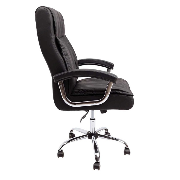 Кресло руководителя AksHome Natan черный, экокожа 79326 изображение 9 Кресло руководителя AksHome Natan черный, экокожа 79326 Фото № 9