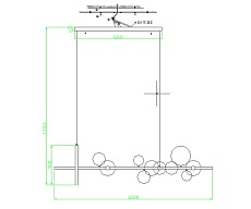 Подвесная люстра Kink Light Иона 09408-10,19 1