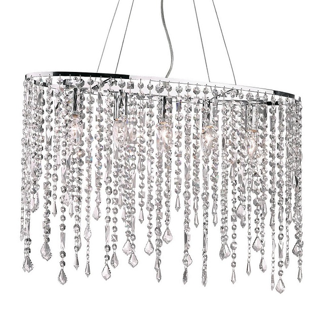 Подвесной светильник Ideal Lux Rain Sp5 Trasparente 008363 Фото № 1