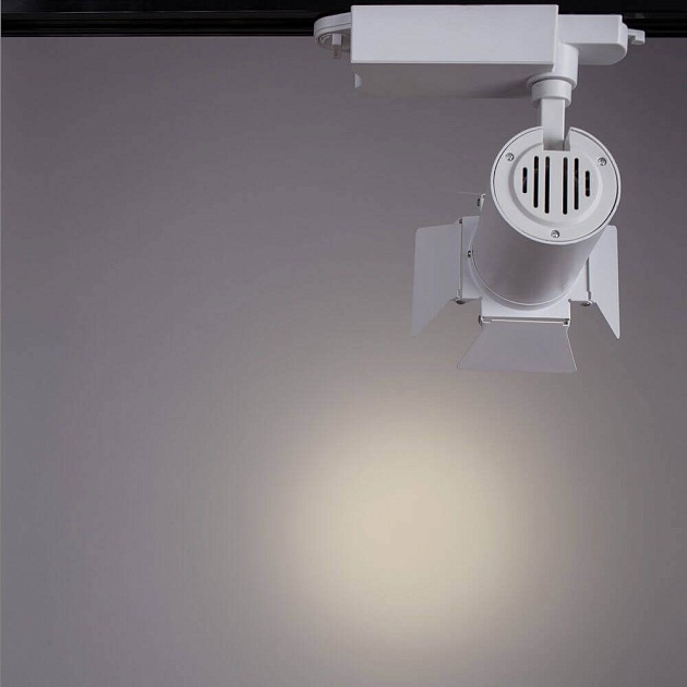 Трековый светодиодный светильник Arte Lamp Track Lights A6720PL-1WH фото 3