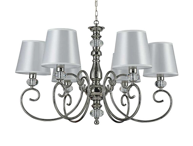 Люстра NEWPORT 1206/C nickel Фото № 2