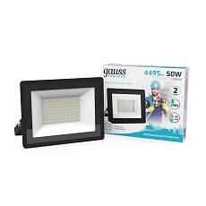 Прожектор светодиодный Gauss Elementary 50W 4000К 613100250 3