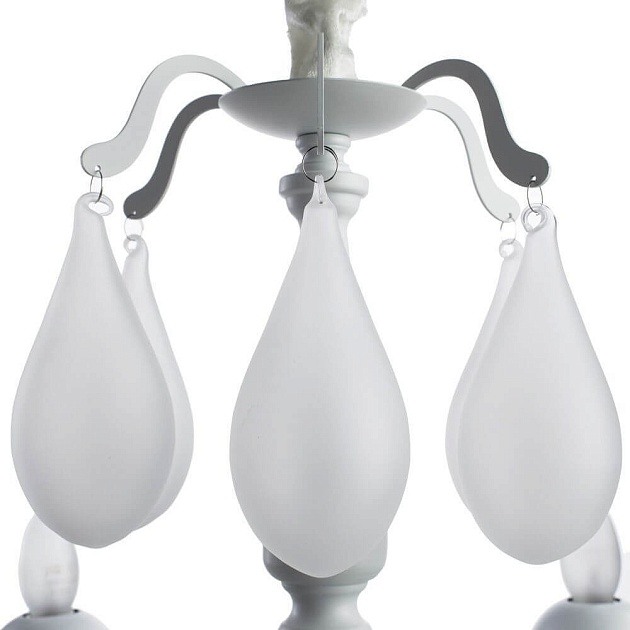 Подвесная люстра Arte Lamp Sigma A3229LM-6WH изображение 3 Подвесная люстра Arte Lamp Sigma A3229LM-6WH Фото № 3