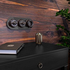 Переключатель-выключатель Werkel одноклавишный Retro коричневый W5612014 4690389166723 3