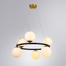 Подвесная люстра Arte Lamp Alcor A2224SP-6BK 2