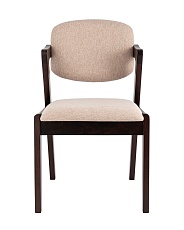 Кухонный стул Stool Group VIVA массив гевеи (эспрессо) мягкое сидение бежевое 2 шт. MH32060 SL-15 BEIGE KOROB2 3