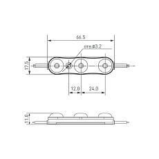 Светодиодный модуль Arlight ARL-Orion-R10-12V Cool 028776 1