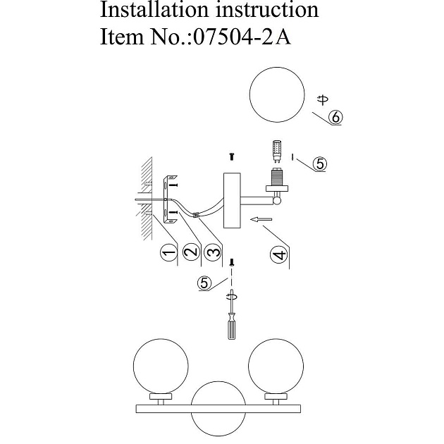 Бра Kink Light Сида 07504-2,37 изображение 2 Бра Kink Light Сида 07504-2,37 Фото № 2