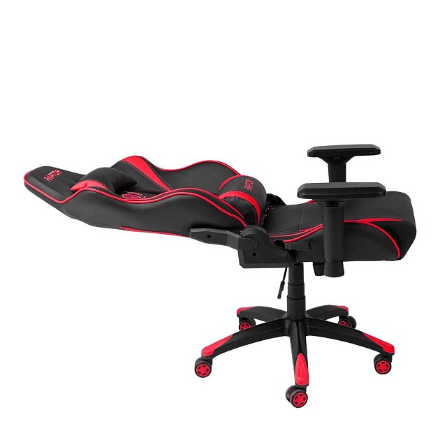 Игровое кресло AksHome Raptor красный + черный, экокожа 45721 фото 4