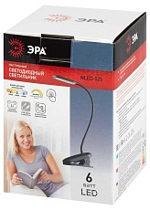 Настольная лампа аккумуляторная ЭРА NLED-525-6W-BK Б0068549 2