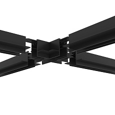 Коннектор X-образный Denkirs Smart Hide TR2114-BK 2