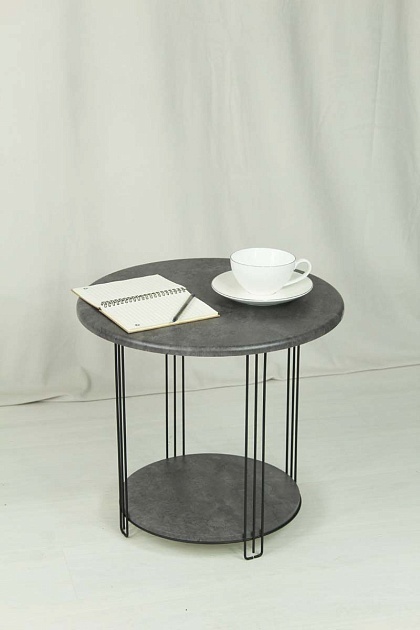 Кофейный стол Sheffilton SHT-CT32 черный муар/мокрый асфальт 9066615101 фото 5
