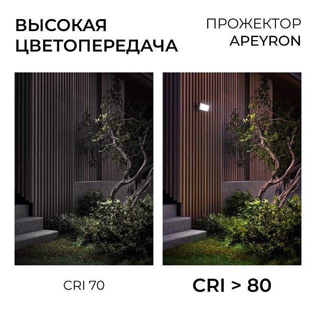 Прожектор светодиодный Apeyron 100W 6500K 05-63 изображение 2 Прожектор светодиодный Apeyron 100W 6500K 05-63 Фото № 2