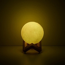 Настольный светодиодный ночник Gauss луна NN002 3