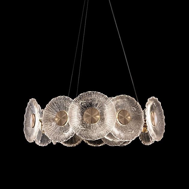 Подвесная светодиодная люстра Arte Lamp Cherish A2097LM-90GO изображение 9 Подвесная светодиодная люстра Arte Lamp Cherish A2097LM-90GO Фото № 9