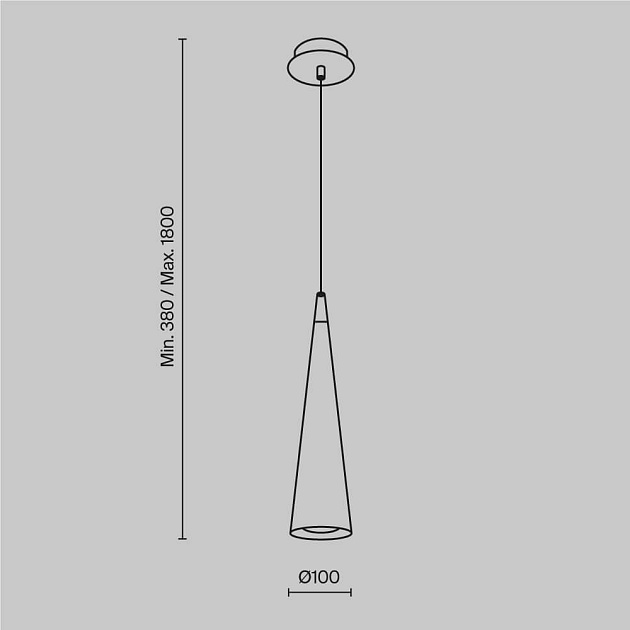 Подвесной светильник Maytoni Nevill P318-PL-01-N изображение 2 Подвесной светильник Maytoni Nevill P318-PL-01-N Фото № 2