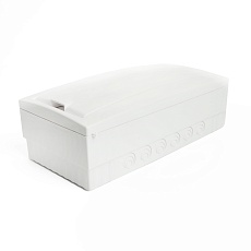 Бокс настенный STEKKER EBX50-3/12-20 12 модулей, белый, пластик, серия Standart 5