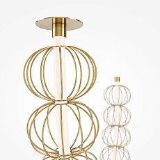 Подвесной светодиодный светильник Maytoni Golden Cage MOD216PL-L42G3K 5