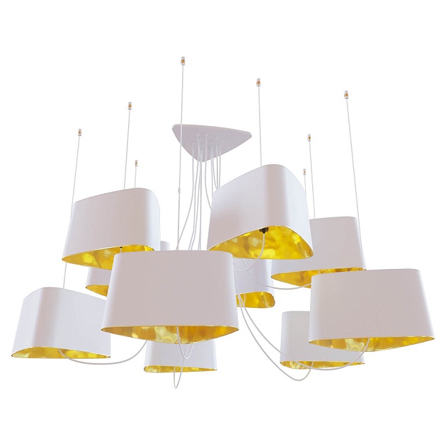 Подвесная люстра Loft IT Nuage Loft1167-10WH Фото № 1
