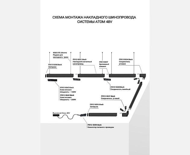 Блок питания Italline Atom IT012-5042 black изображение 3 Блок питания Italline Atom IT012-5042 black Фото № 3